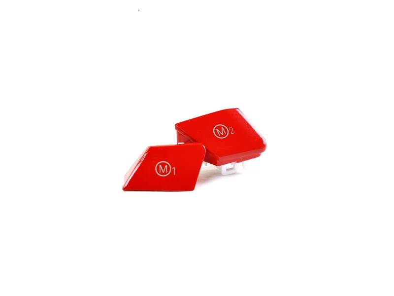 AutoTecknic Bright Red M1/ M2 Button Set - BMW F85 X5M | F86 X6M