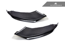 Load image into Gallery viewer, AutoTecknic Vacuumed Carbon Fiber Aero Splitters - BMW F32/ F33/ F36 4-Series M-Sport