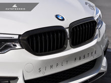 Load image into Gallery viewer, AutoTecknic Dry Carbon Fiber Front Grille Covers - BMW G30 5-Series