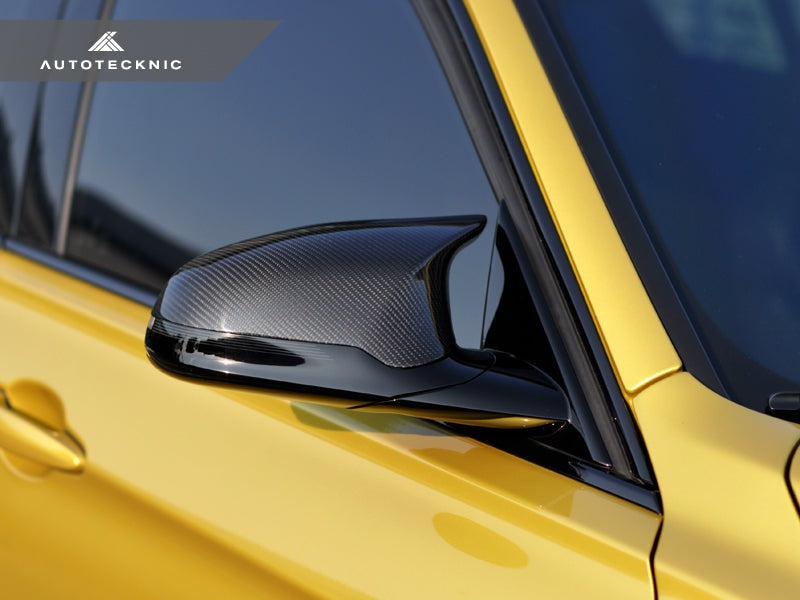 AutoTecknic Replacement Version II Dry Carbon Mirror Covers - BMW F87 M2 Competition | F80 M3 | F82/ F83 M4