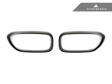 Load image into Gallery viewer, AutoTecknic Carbon Fiber Front Grille Surround Set - BMW F90 M5