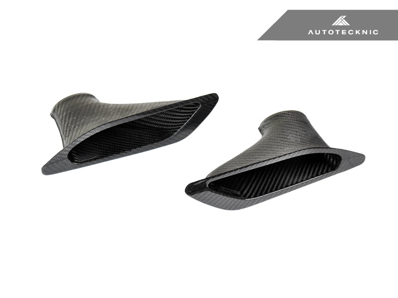 AutoTecknic Dry Carbon Competition Brake Air Ducts - BMW F80 M3 | F82/ F83 M4