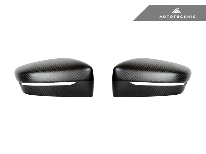 AutoTecknic Replacement Version II Dry Carbon Mirror Covers - BMW G30 5-Series | G32 6-Series GT | G11 7-Series