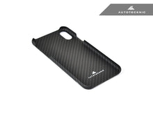 Load image into Gallery viewer, AutoTecknic Dry Carbon iPhone Cover - iPhone XS - Matte Finish