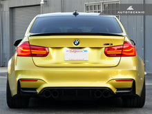 Load image into Gallery viewer, AutoTecknic Carbon Fiber Rear Bumper Trim - BMW F80 M3 | F82/ F83 M4