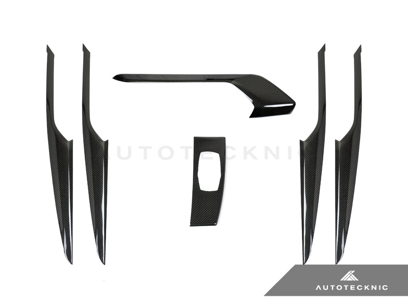 AutoTecknic Dry Carbon Fiber Interior Trim - BMW G01 X3 | G02 X4 Pre-LCI
