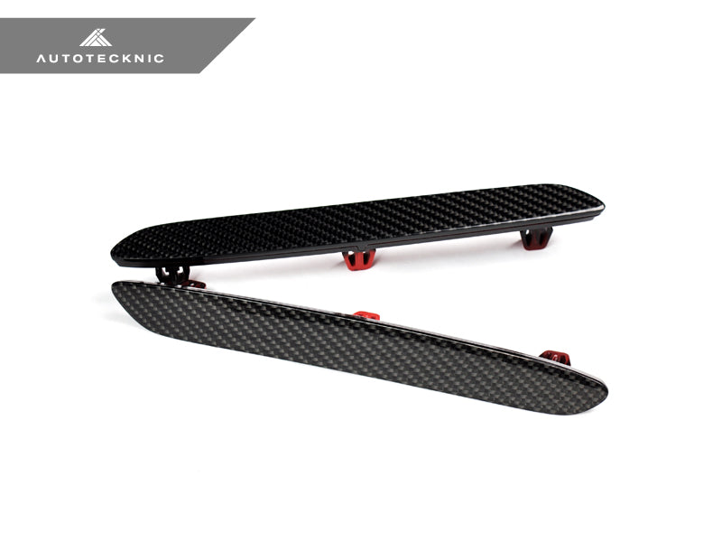 AutoTecknic Carbon Fiber Rear Bumper Reflectors - BMW F87 M2 | M2 Competition
