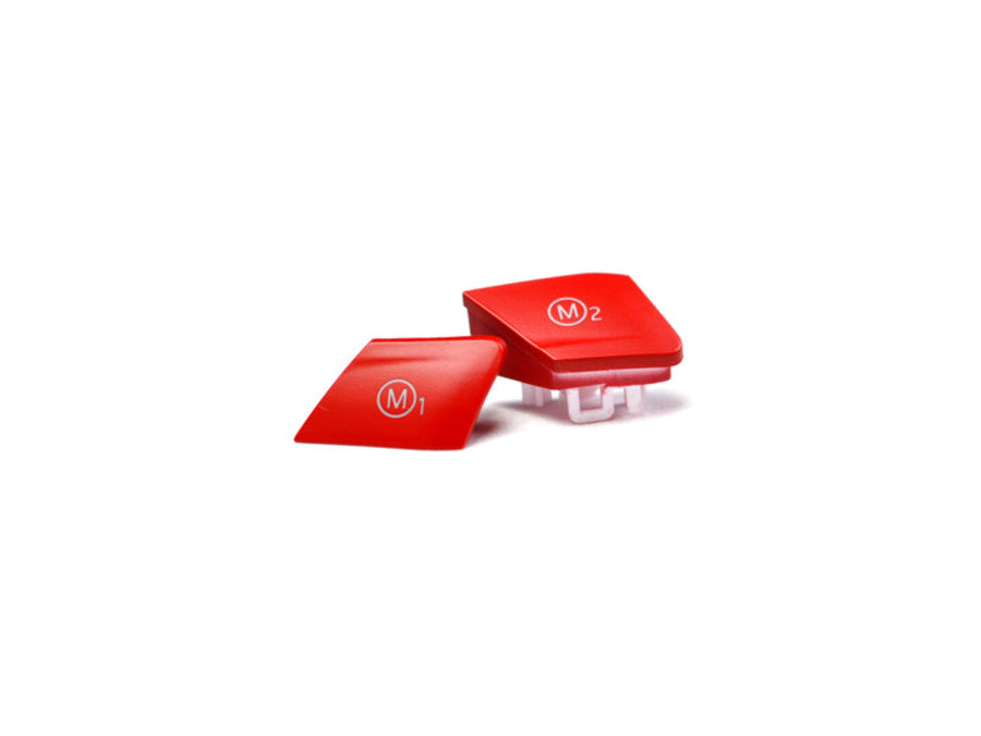 AutoTecknic Satin Red M1/ M2 Button Set - BMW F80 M3 | F82/ F83 M4