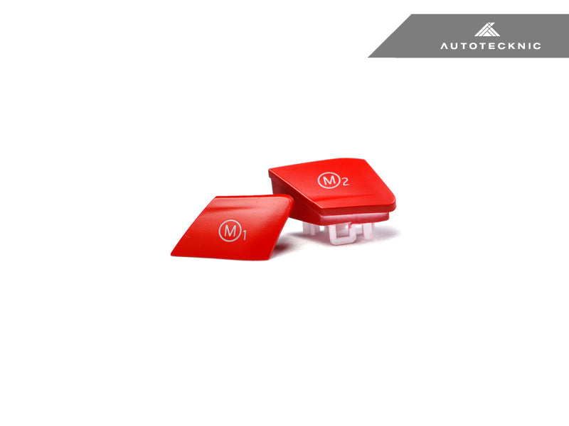 AutoTecknic Satin Red M1/ M2 Button Set - BMW F87 M2
