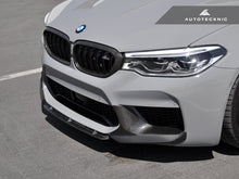 Load image into Gallery viewer, AutoTecknic Dry Carbon Fiber Center Front Lip - BMW F90 M5 | F90 M5 Competition Pre-LCI