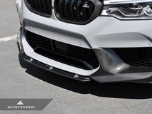 Load image into Gallery viewer, AutoTecknic Dry Carbon Fiber Center Front Lip - BMW F90 M5 | F90 M5 Competition Pre-LCI