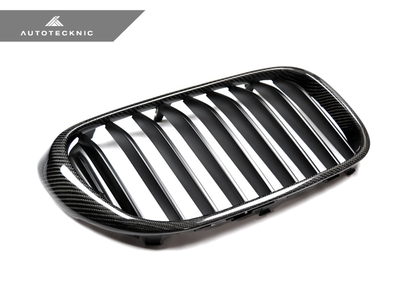 AutoTecknic Carbon Fiber Front Grille Set - BMW G11/ G12 7-Series Pre-LCI (16-19)