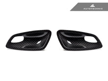 Load image into Gallery viewer, AutoTecknic Dry Carbon Interior Door Handle Trim Set - BMW E82 1M | 1-Series