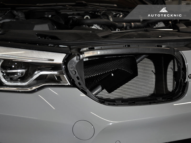 AutoTecknic Dry Carbon Fiber Intake Air Scoop Set - BMW F91/ F92/ F93 M8