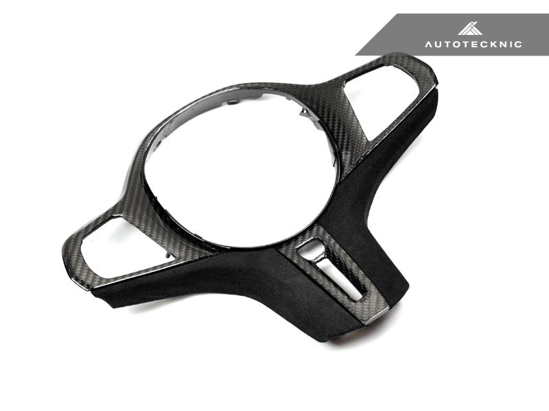 AutoTecknic Carbon Alcantara Steering Wheel Trim - BMW G22/ G26 4-Series