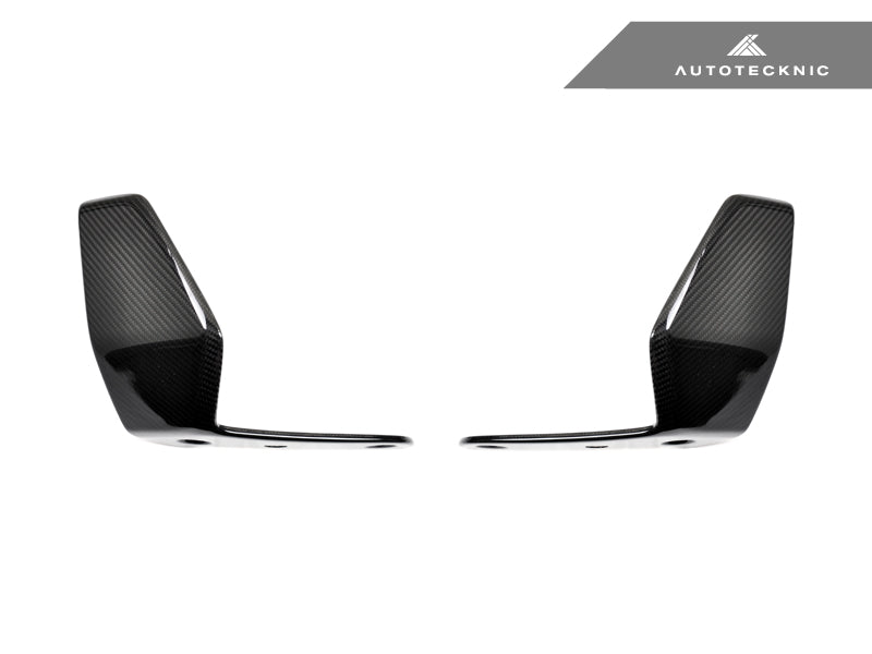 AutoTecknic Dry Carbon Front Winglet Splitters - BMW G05 X5 M-Sport Pre-LCI