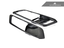 Load image into Gallery viewer, AutoTecknic Dry Carbon Interior Door Handle Trim Set - BMW G20 3-Series