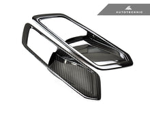 Load image into Gallery viewer, AutoTecknic Dry Carbon Interior Door Handle Trim Set - BMW G80 M3