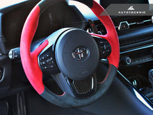 Load image into Gallery viewer, AutoTecknic Dry Carbon Battle Version Shift Paddles - A90 Supra 2020-Up