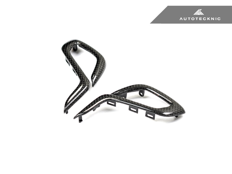 AutoTecknic Carbon Fiber Gear Selector Side Covers - BMW F90 M5