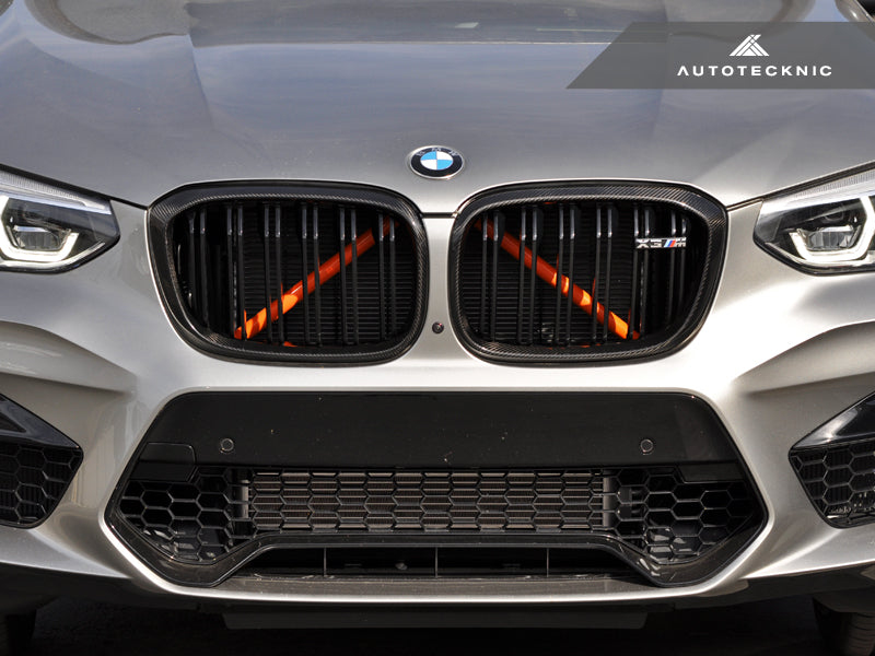 AutoTecknic Replacement Dry Carbon Grille Surround Set - BMW F97 X3M | F98 X4M
