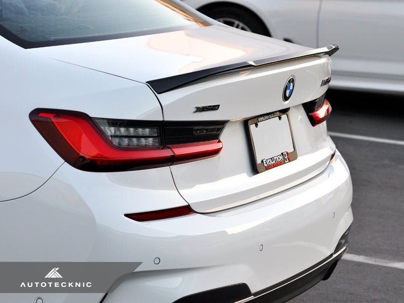 AutoTecknic Dry Carbon Competition Plus Trunk Spoiler - BMW G20 3-Series