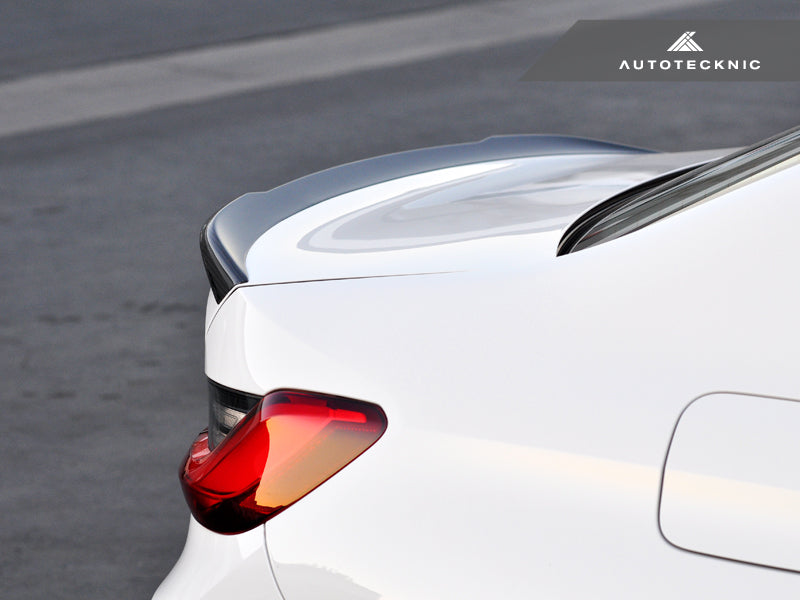 AutoTecknic Dry Carbon Competition Plus Trunk Spoiler - BMW G80 M3