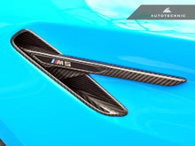 Load image into Gallery viewer, AutoTecknic Dry Carbon Fiber Fender Pocket Set - BMW F90 M5 | M5 Competition