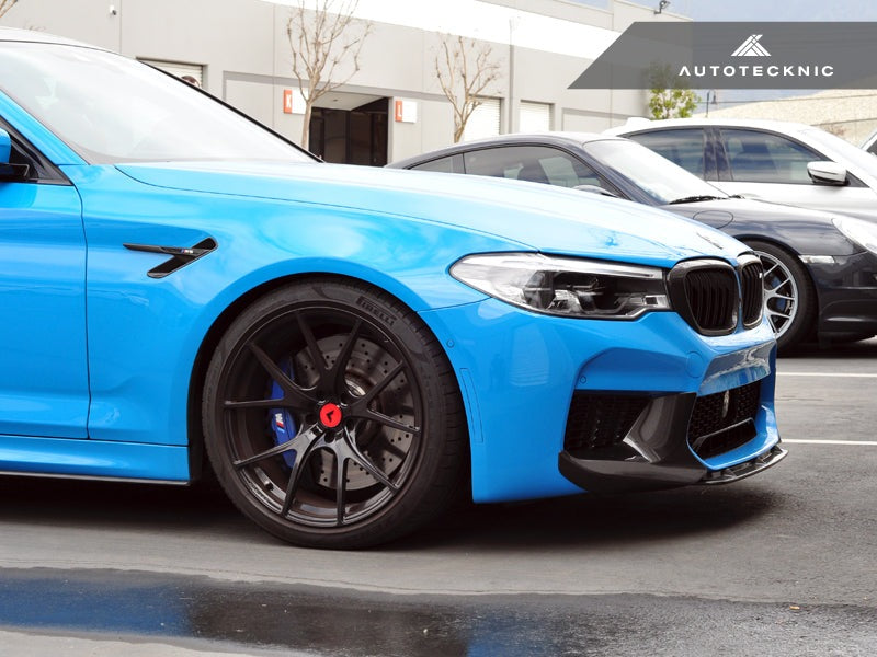 AutoTecknic Dry Carbon Fiber Center Front Lip - BMW F90 M5 | F90 M5 Competition Pre-LCI
