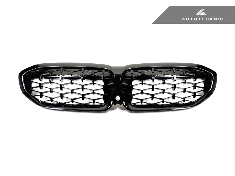 AutoTecknic Glazing Black Front Grille - BMW G20 M340I Pre-LCI