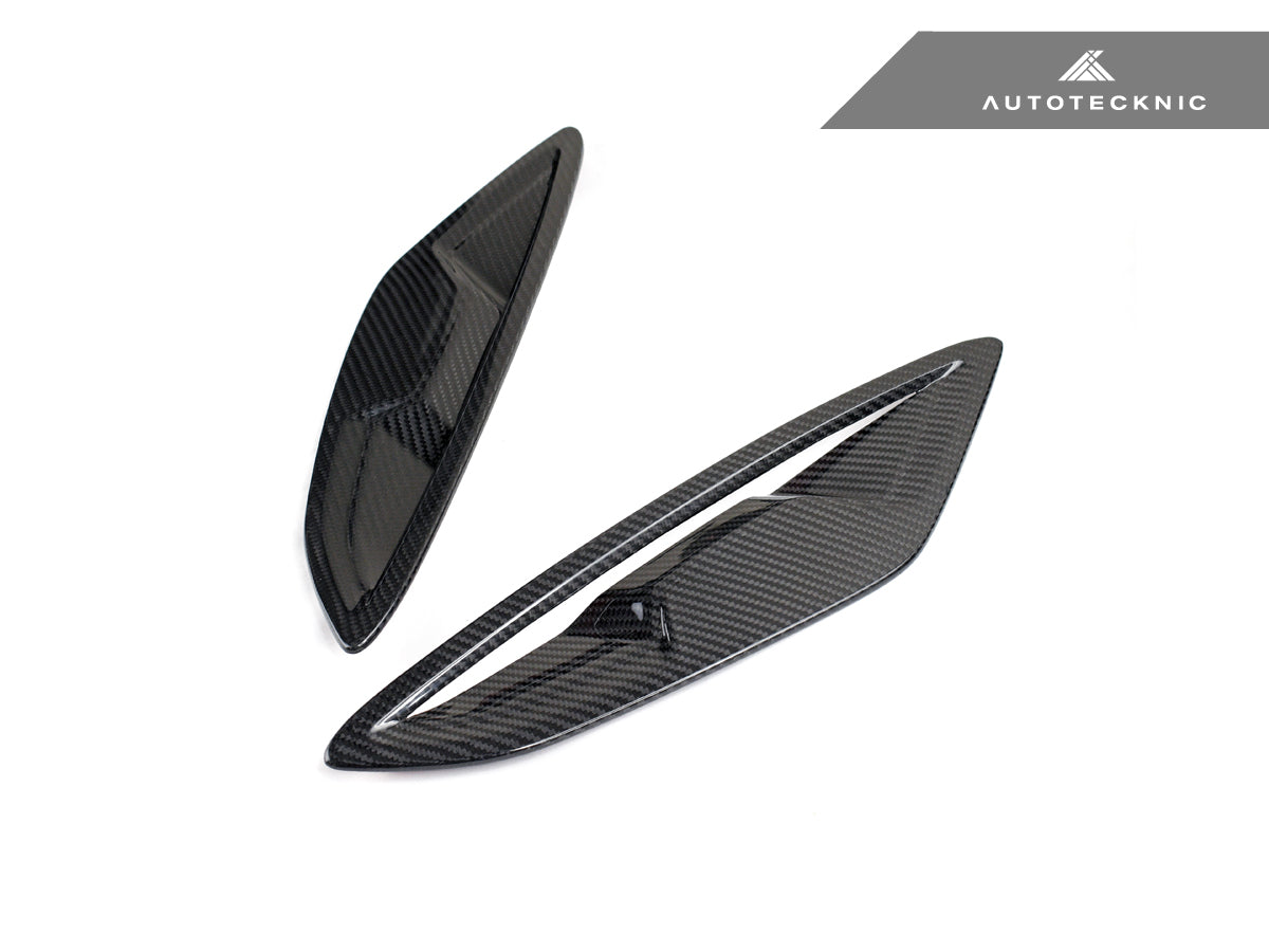 AutoTecknic Dry Carbon Fiber Fender Trim Set - BMW G14/ G15/ G16 8-Series