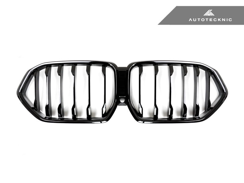 AutoTecknic Glazing Black Front Grille - BMW G06 X6 Pre-LCI