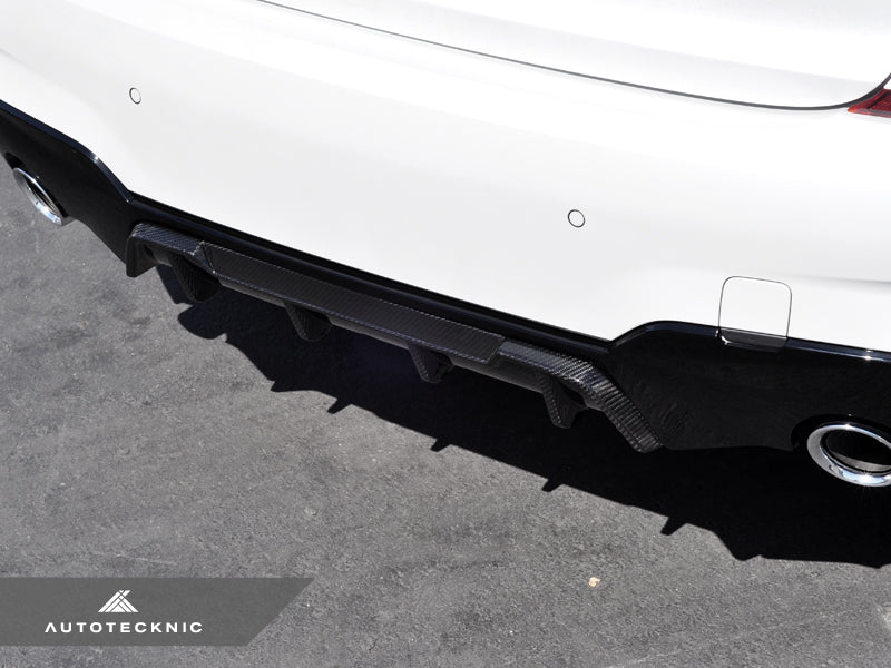 AutoTecknic Dry Carbon Extended-Fin Competition Rear Diffuser - BMW G20 3-Series