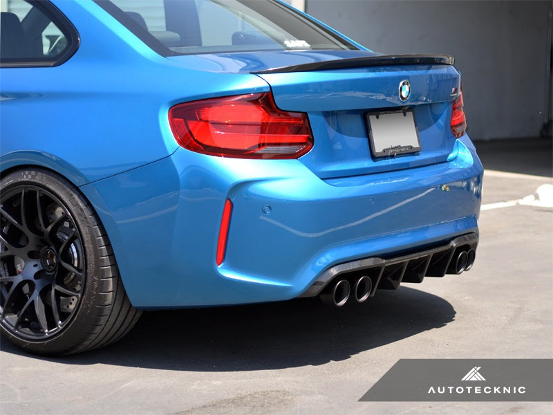 AutoTecknic Dry Carbon Competition Rear Diffuser - BMW F87 M2 | M2 Competition