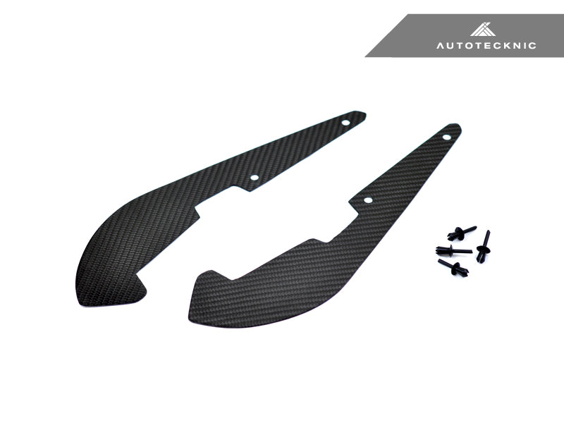 AutoTecknic Carbon Fiber Front Splash Guards - BMW F90 M5