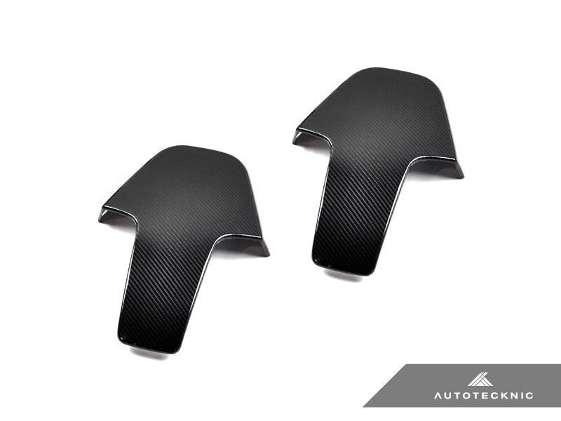 AutoTecknic Dry Carbon Seat Back Cover Set - BMW F97 X3M | F98 X4M
