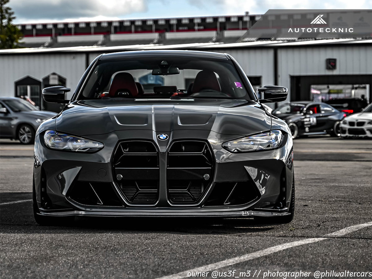 AutoTecknic Competizione Sport Gloss Black Front Grille - BMW G80 M3 | G82/ G83 M4