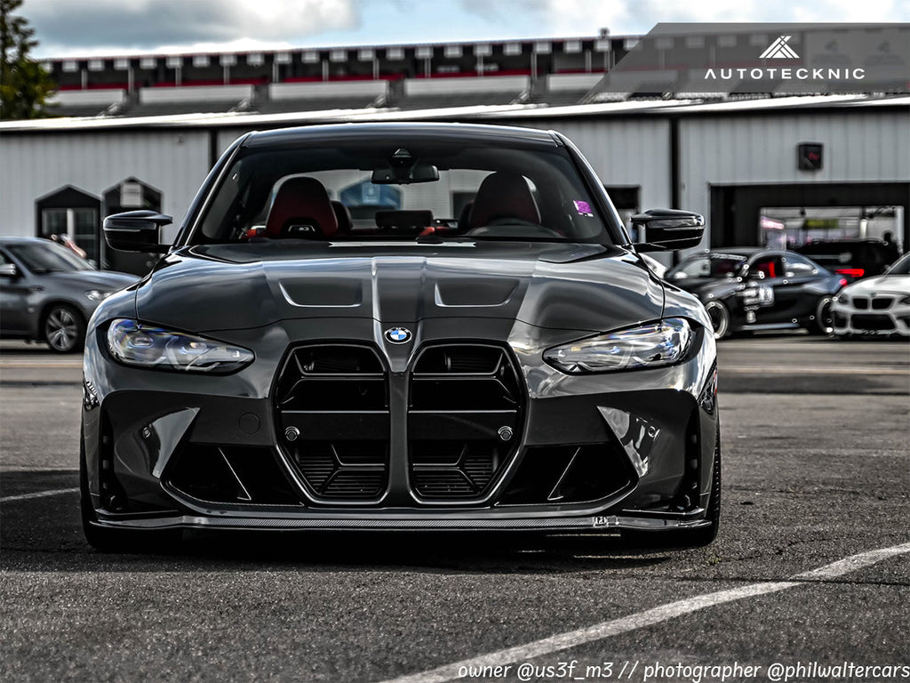 AutoTecknic Competizione Sport Gloss Black Front Grille - BMW G80 M3 | G82/ G83 M4