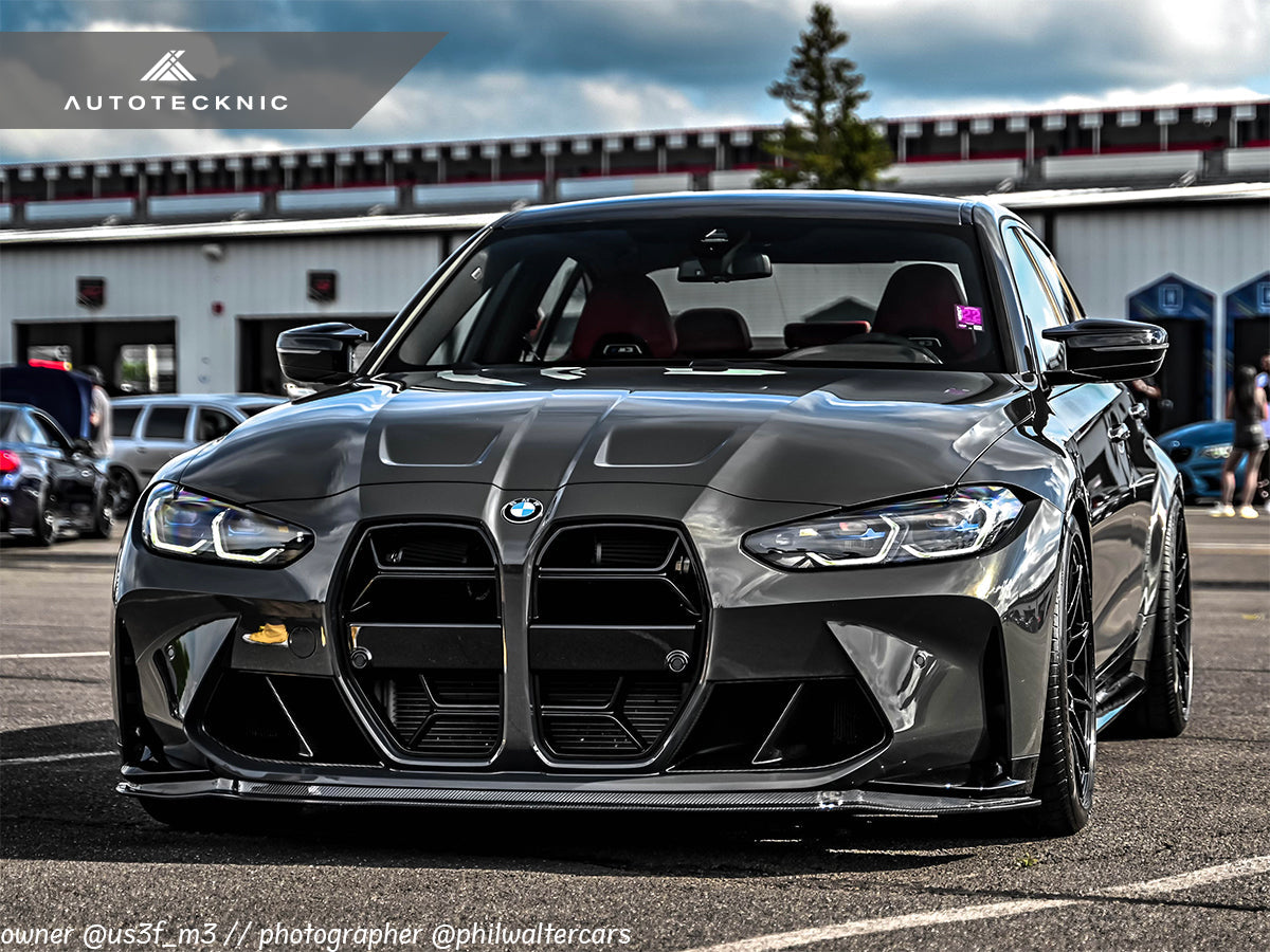 AutoTecknic Competizione Sport Gloss Black Front Grille - BMW G80 M3 | G82/ G83 M4