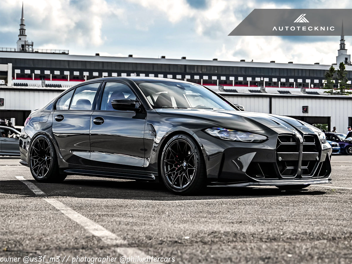 AutoTecknic Competizione Sport Gloss Black Front Grille - BMW G80 M3 | G82/ G83 M4