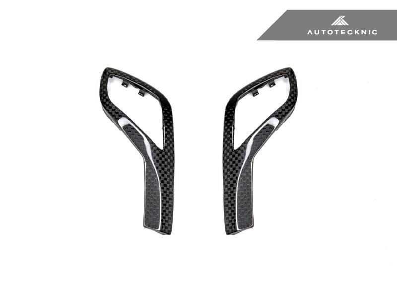 AutoTecknic Carbon Fiber Gear Selector Side Trims - BMW G42 2-Series Coupe