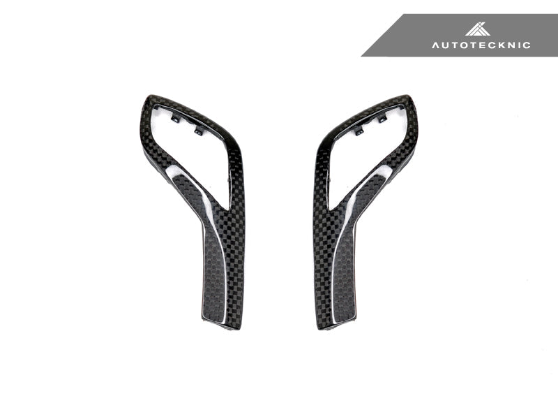 AutoTecknic Carbon Fiber Gear Selector Side Trims - BMW G22 4-Series
