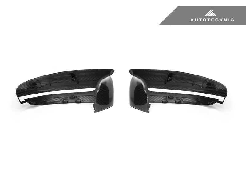 AutoTecknic Replacement Dry Carbon Mirror Covers - BMW F90 M5