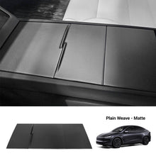 Load image into Gallery viewer, Dry Carbon Fiber Center Console Cover For Model Y Juniper / Model 3 Highland / Model YL