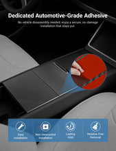 Load image into Gallery viewer, Dry Carbon Fiber Center Console Cover For Model Y Juniper / Model 3 Highland / Model YL