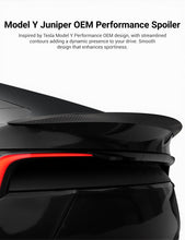 Load image into Gallery viewer, Performance Style Dry Carbon Fiber Spoiler for Model Y Juniper 2025+ | TESERY