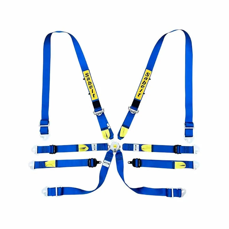 Sabelt Enduro Silver Full 2-Inch FIA Racing Harness - Enduro Silver Full 2-Inch view 1