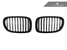 Load image into Gallery viewer, AutoTecknic Gloss Black Front Grille Set - F01/ F02 7-Series LCI