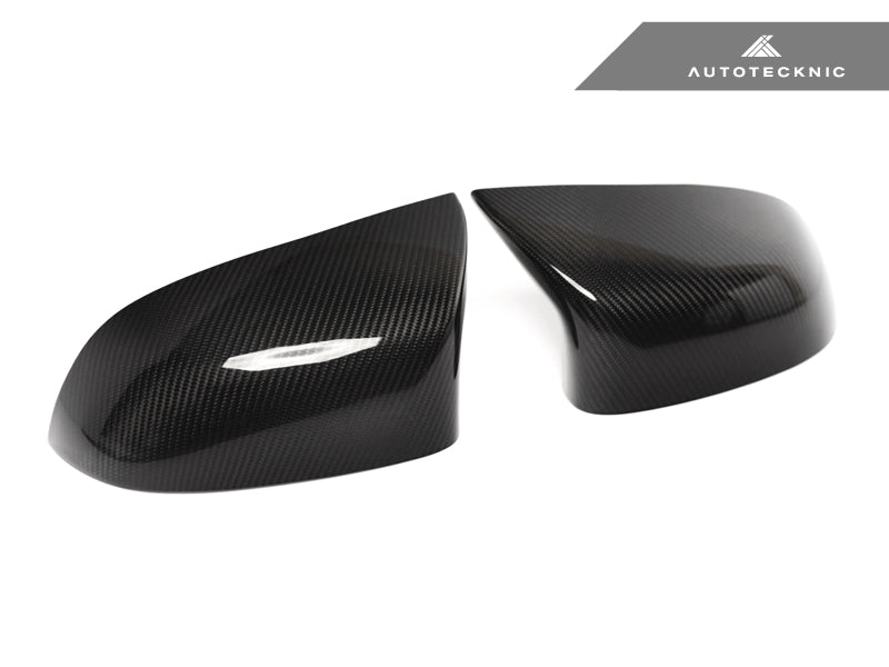 AutoTecknic Replacement Version II Dry Carbon Mirror Covers - BMW F85 X5M | F86 X6M