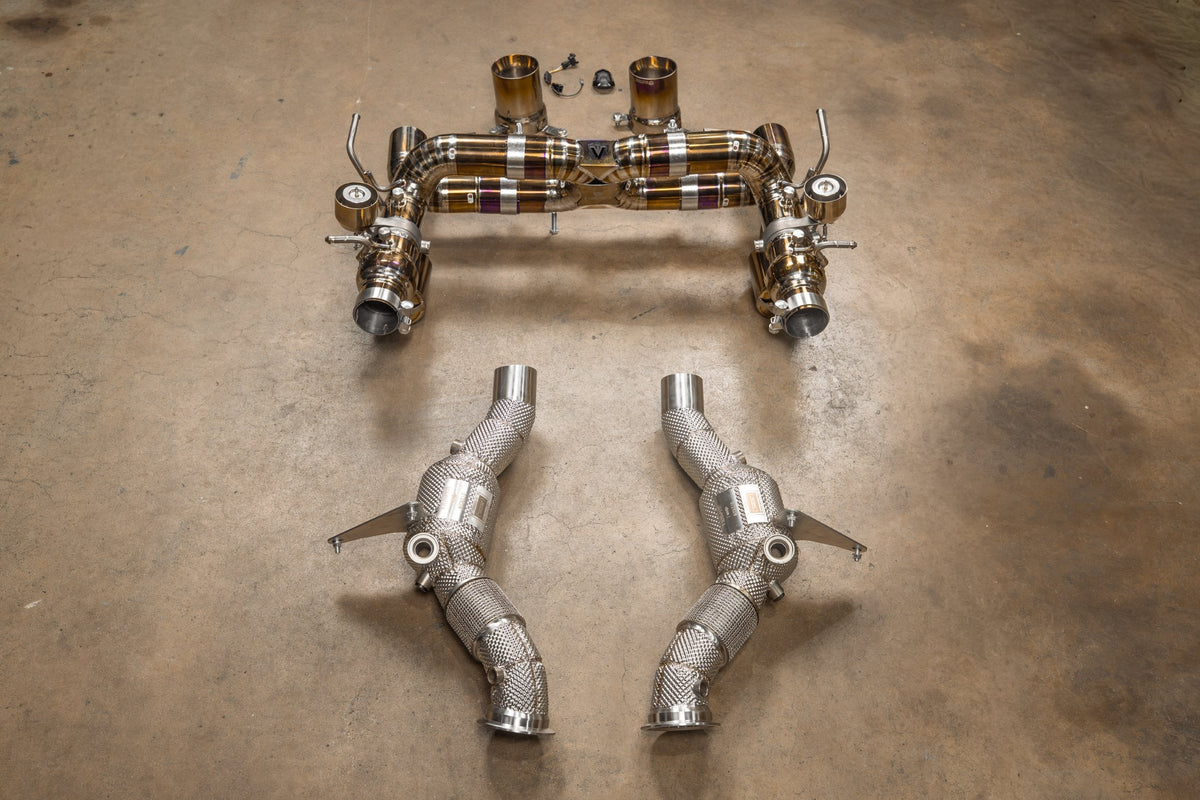 Ferrari F8 Valved Sport Exhaust System